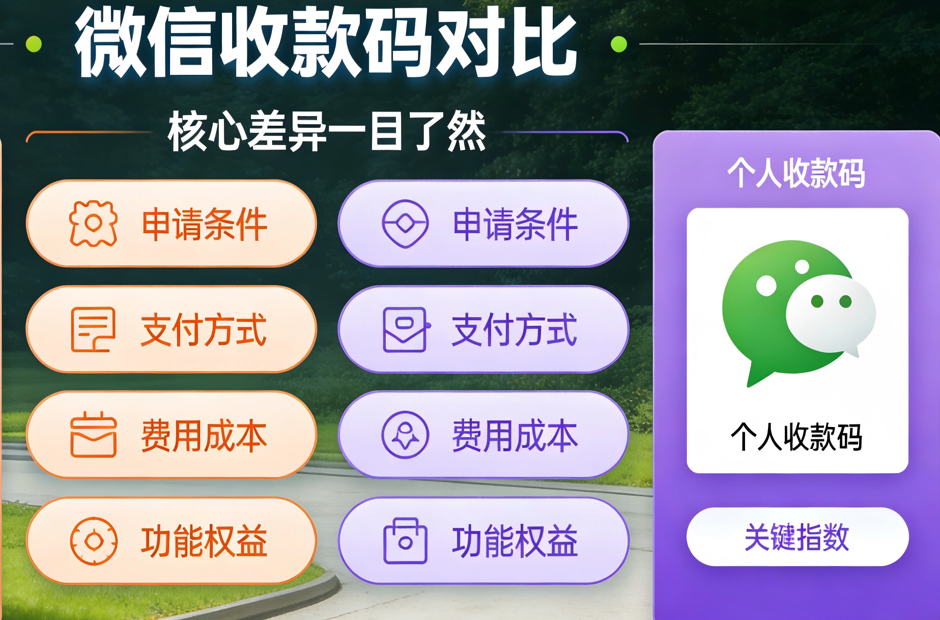 微信经营收款码与个人收款码的核心区别解析